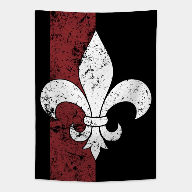 Fleur de lis tapestry hot sale