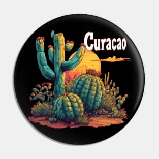 Curacao Design Pin