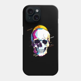 Skull retro80s Phone Case