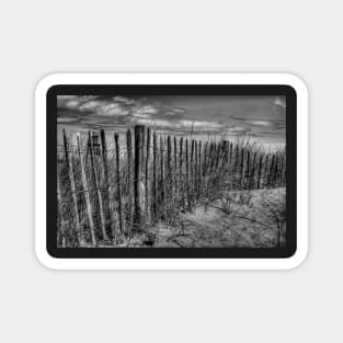 Dune Fence And Lighthouse Magnet