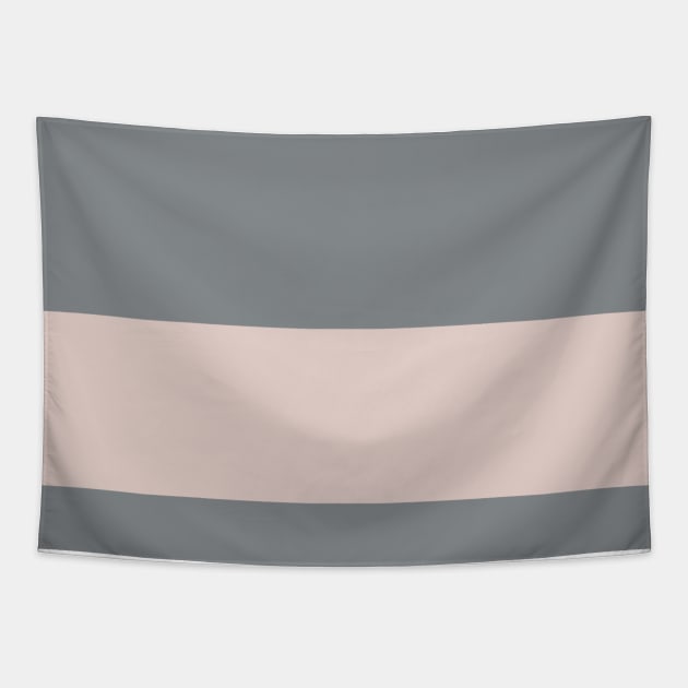A world-class mix of Very Light Pink, Grey, Silver and Lotion Pink stripes. Tapestry by Sociable Stripes