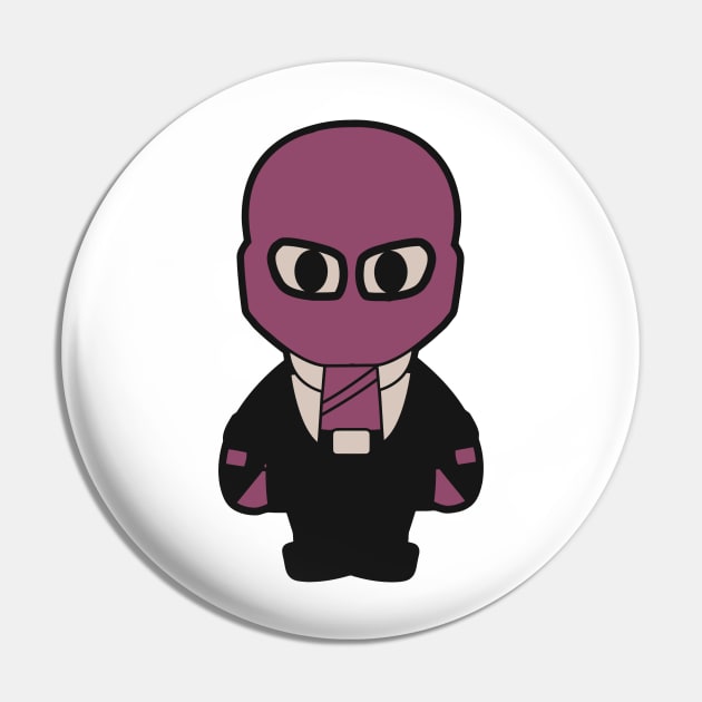 Zemo Chibi Pin by untitleddada