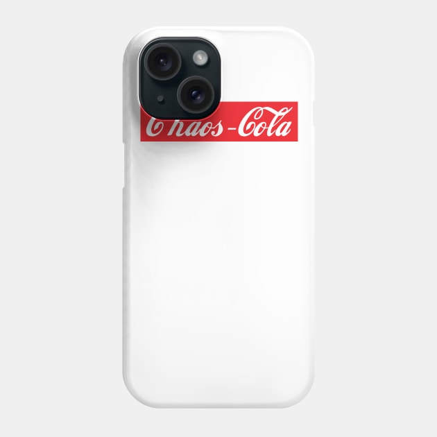 Chaos Cola - Red Phone Case by MarzipanMushroom