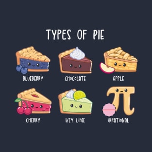 Types of Pie T-Shirt