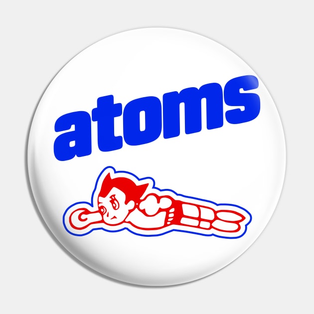 Sankei Atoms Defunct Japanese Baseball Club Pin by Defunctland