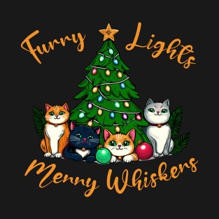 Furry Lights Merry Whiskers T-Shirt