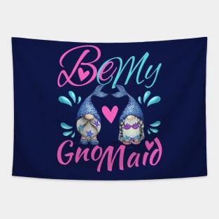 Be My Gnome Mermaid for Christmas Tapestry