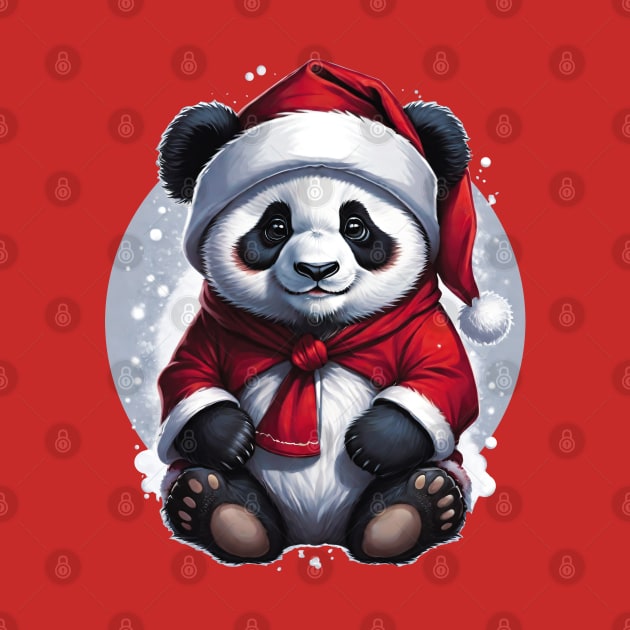 Santa Claus Baby Panda | Christmas by TMBTM