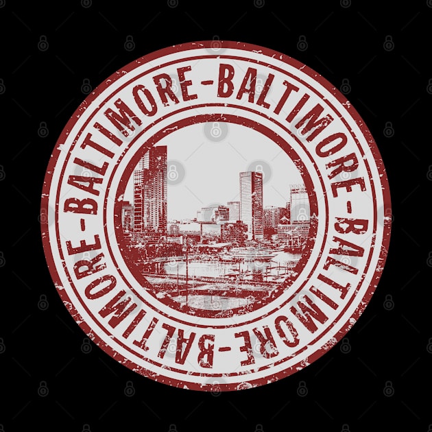 Baltimore pride stamp by SerenityByAlex