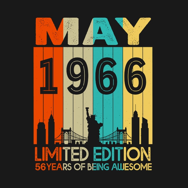 Vintage May 1966 Limited Edition 56 Years Of Being Awesome by sueannharley12