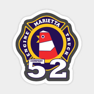 Marietta Fire Department Station 52 Magnet