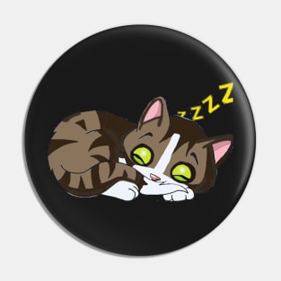 Simba Asleep Pin