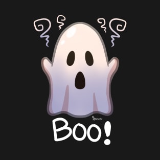 Boo! Ghost - Halloween T-Shirt