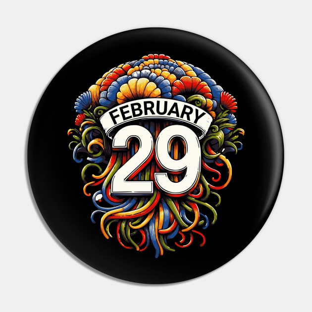 February 29 Leap Year Birthday Pin by Norse Magic