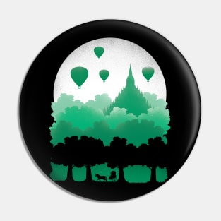 Balloons City Pin