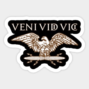 Veni Vidi Vici, I Came, I Saw, I Conquered, Theseus And The Minotaur  Sticker for Sale by xownsend