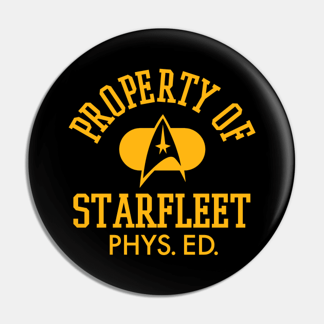 STAR TREK PHYS. ED. - 2.0 Pin by ROBZILLA