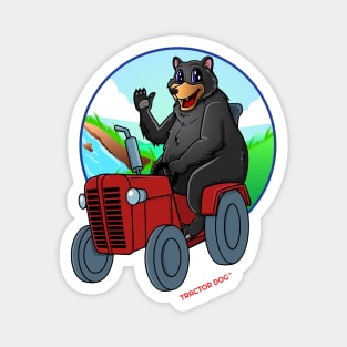 Tractor Critters Black Bear Magnet