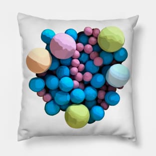 Colorful multiverses Pillow