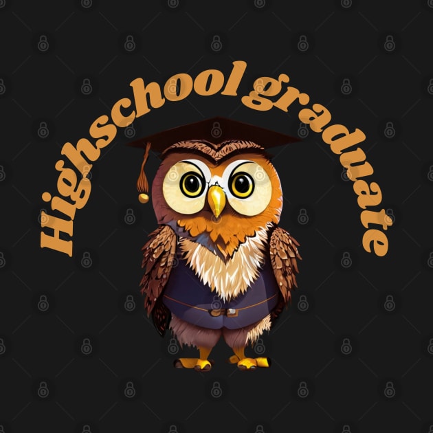 Highschool gradute owl by Project Charlie