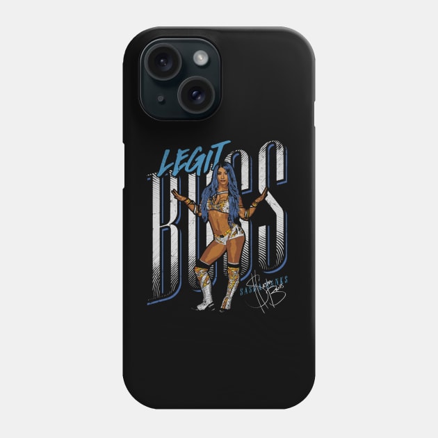 Sasha Banks Legit Boss Phone Case by MunMun_Design