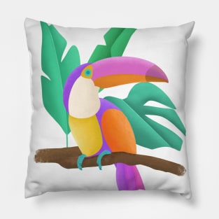 Toucan bird Pillow