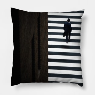 Road Crossing Pillow