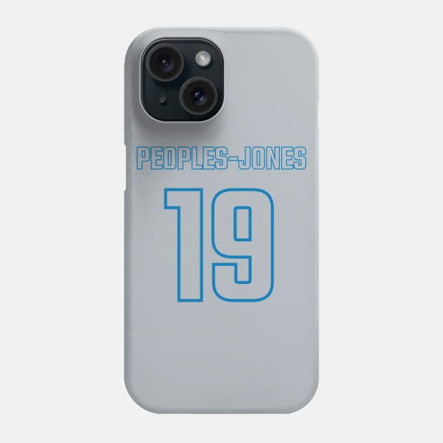 Donovan Peoples-Jones Phone Case by CoolMomBiz