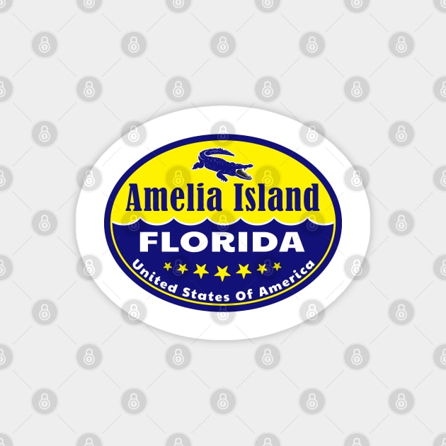 Amelia Island Florida Magnet by DD2019