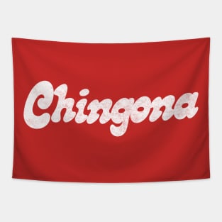 Chingona /\/\/\/ Original Retro Style Design Tapestry