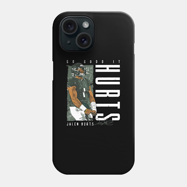 Jalen Hurts Philadelphia So It Hurts Phone Case by caravalo