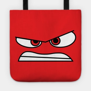 Anger (Inside Out) Face Only Tote