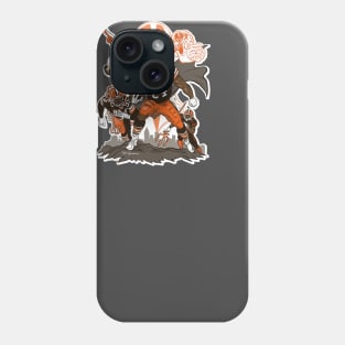 Nick Chubb Superhero Phone Case