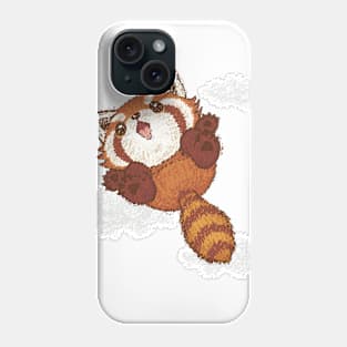 Red panda jump Phone Case