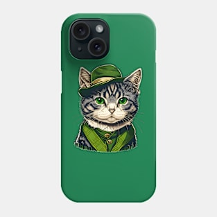 Cat Lover St. Patrick's Day Phone Case