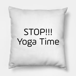 Yoga Time Pillow