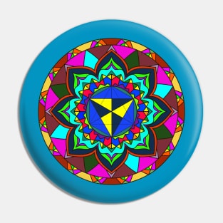 Sacred Geometry Mandala Pin