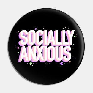 Socially Anxious Alt Pin