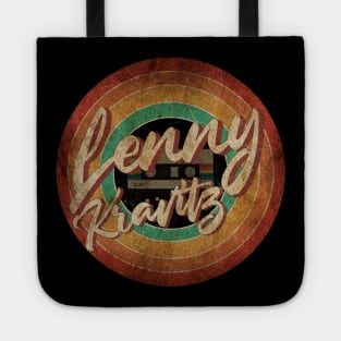 Lenny Kravitz Vintage Circle Art Tote