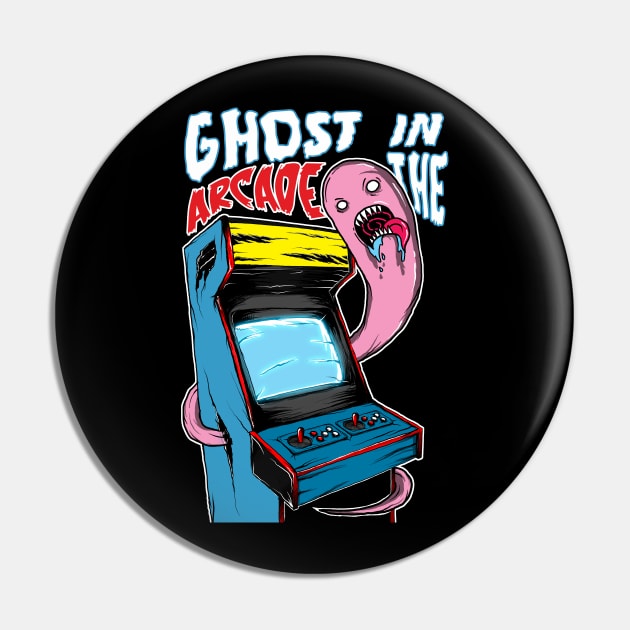 Ghost in the arcade Pin by KimLeex