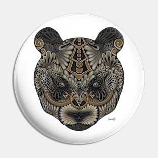 Golden Panda Pin