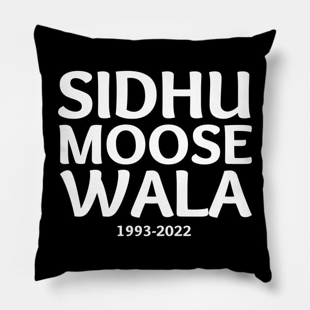 Sidhu Moose Wala Legend Pillow by who_rajiv