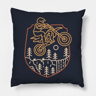 Dirt Bike Motocross 1 Pillow