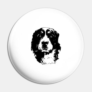 Bernese Mountain Dog Art Pin