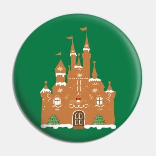 gingerbread castle Pin