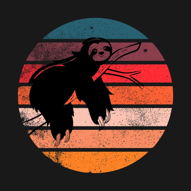 Happy Sloth Sunset by EvolvedandLovingIt