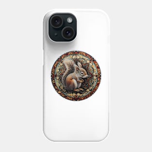 Mandala - Squirrel Phone Case