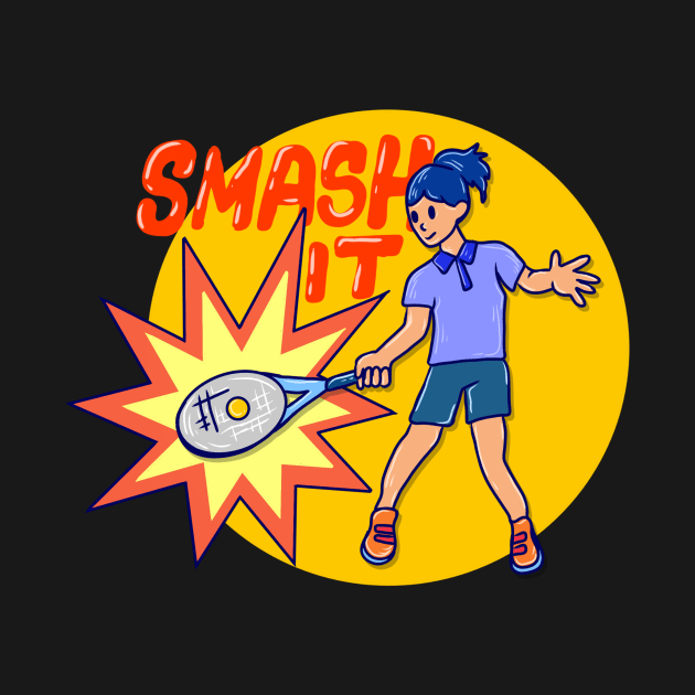 Smash It Win it by ibenboy illustration