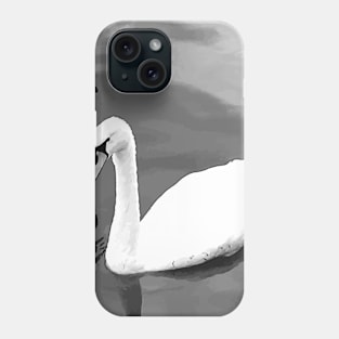 Duck in the water 3 Phone Case