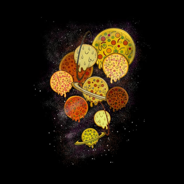 THE PLANETS OF PIZZA by Chevsy